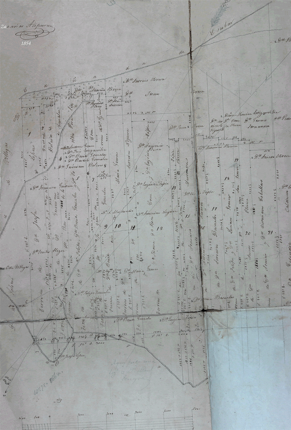 Plano 11 del piloto Zacarias Aizpurua